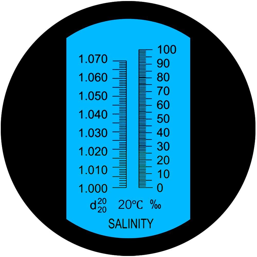 Refractometer for Measuring Salinity