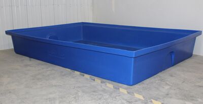 150 Gal Flat-Bottom, Rectangular Plant Tank