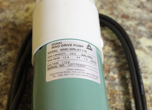 Iwaki WMD 30RLXT-115 Water Pump