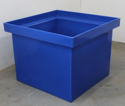 44 Gal Flat-Bottom, Square Tank